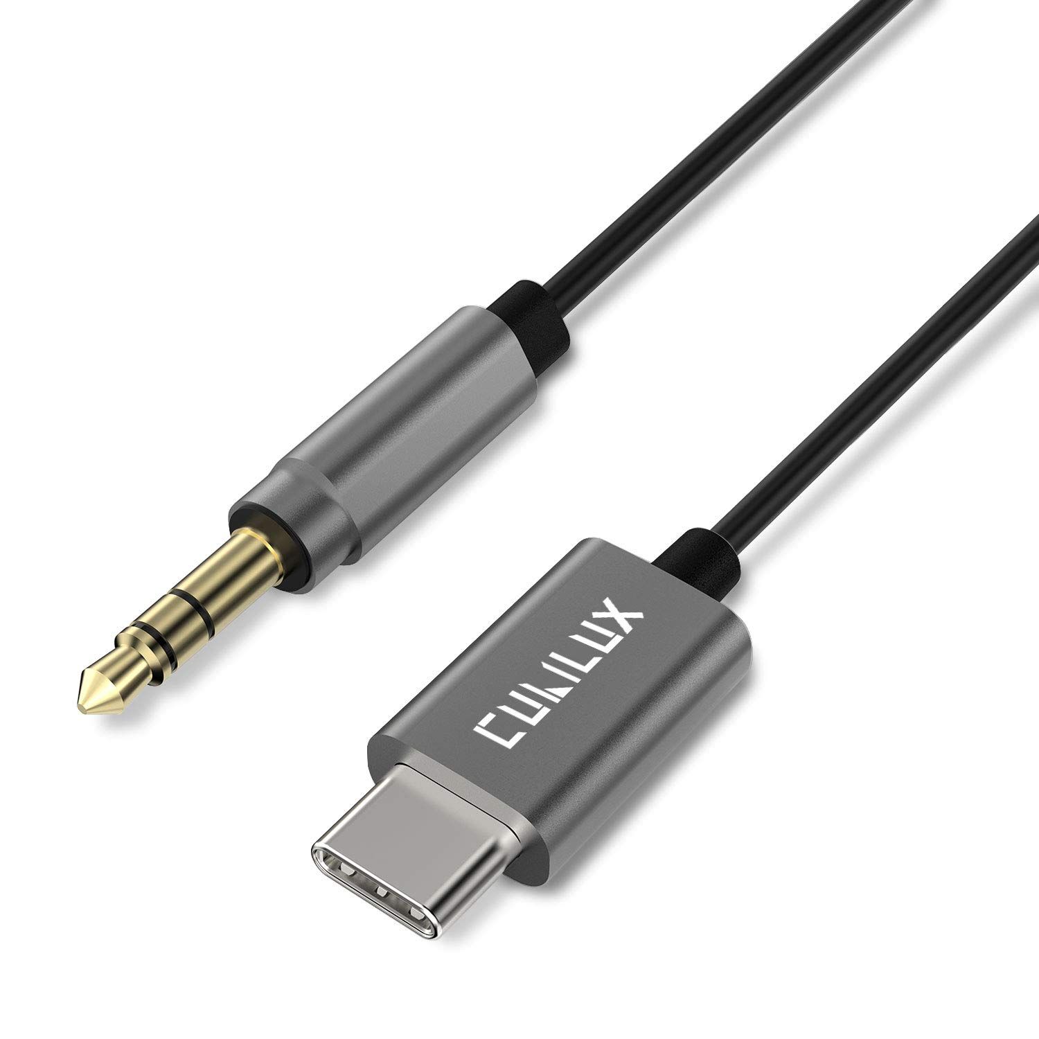 Cubilux USB C Speaker Cable: 96KHz/24bit DAC for iPhone 15 Pro Max, iPad, Google Pixel - 4 FT Type C to 3.5mm Aux Cord