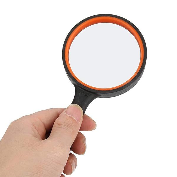 8X Magnifying Glass 65mm Handheld Reading Magnifier for Kids Adults and Elderly Ideal Reading Assist Tool for Newspapers and Books