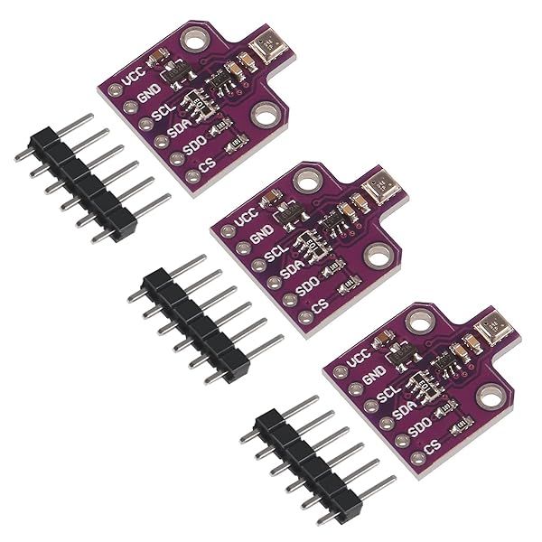 ACEIRMC BME680 Digital Temperature Humidity Pressure Sensor Breakout Board for Arduino Raspberry Pi ESP8266 3pcs