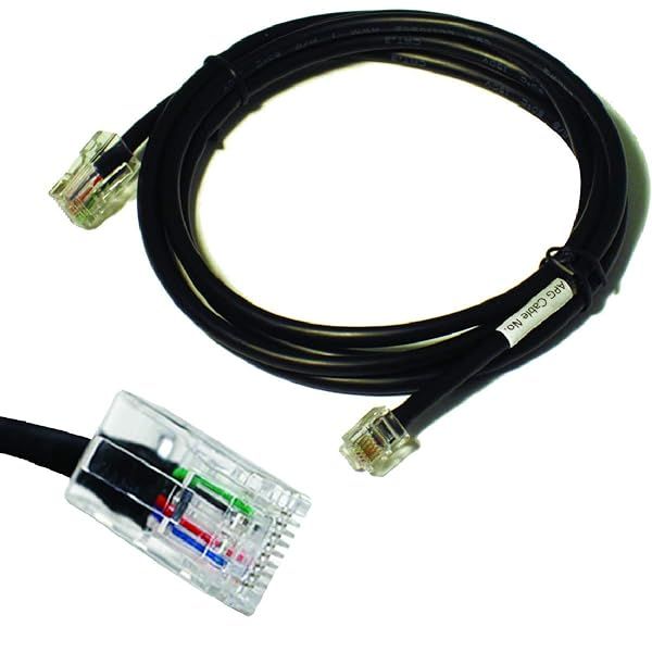 APG CD-101A Printer Interface Cable | RJ-12 to RJ-45 for EPSON & Star Printers | Cash Drawer Connection