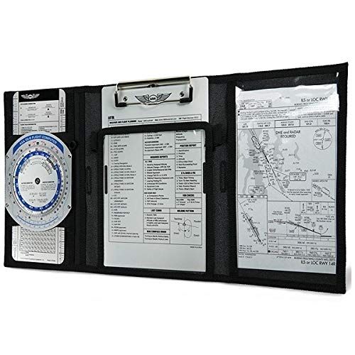 ASA IFR Tri-fold Kneeboard for Pilots Durable Lightweight Design Perfect for Flight Planning and Navigation