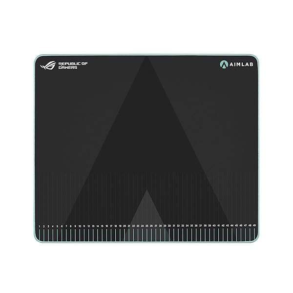 ASUS ROG Hone Ace Aim Lab Edition Gaming Mouse Pad - Large, Soft, Non-Slip for Esports & FPS Gaming