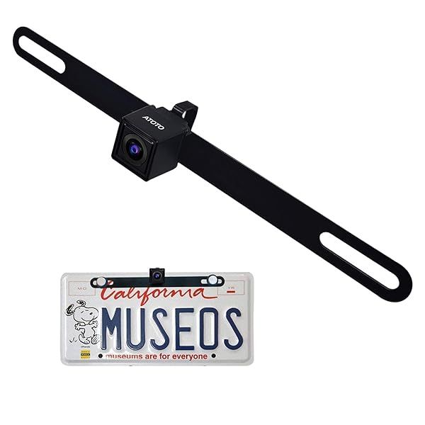 ATOTO AC-HD02LR 720P Rearview Camera with Live Rearview HD Picture Quality Night Vision Waterproof Compatible with ATOTO X10 S8 F7 A6 A5 Series