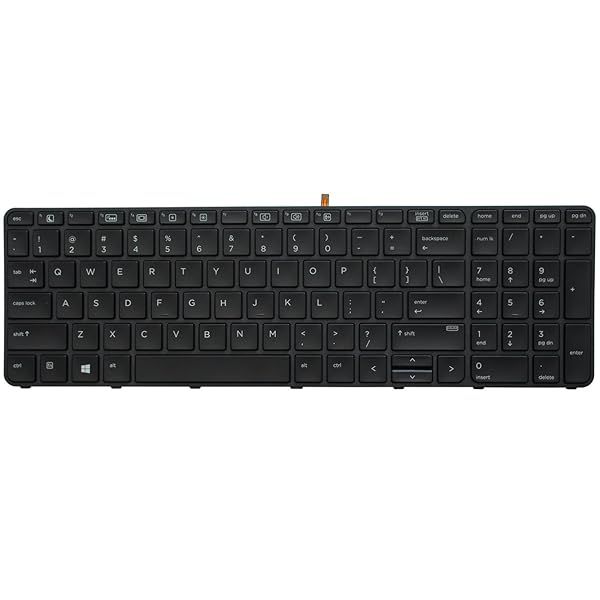 AUTENS Replacement Keyboard for HP ProBook 450 G3 450 G4 455 G3 455 G4 470 G3 470 G4 Laptop Backlight No Pointer