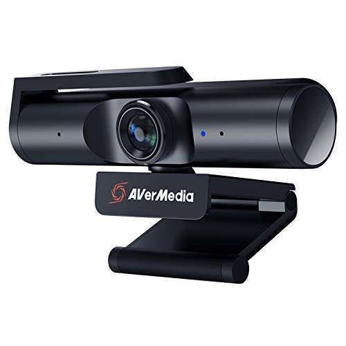 AVerMedia PW513 4K Webcam: Ultimate Live Streaming Camera with Microphone & CamEngine Software