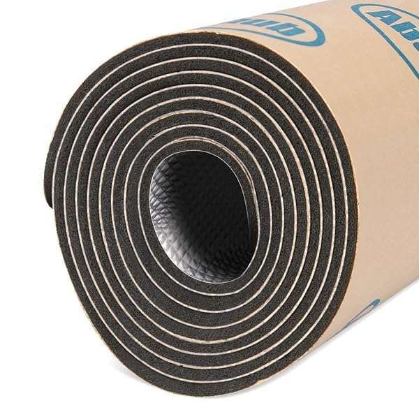 "Abahub 236 Mil Car Sound Deadener & Heat Shield Insulation Pad - 59"x39" Automotive Soundproofing Mat"