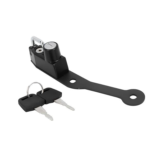 Aluminium Alloy Helmet Lock Kit for Yamaha MT-07 FZ-07 FJ-07 (2014-2017) - Secure Your Motorcycle Gear!