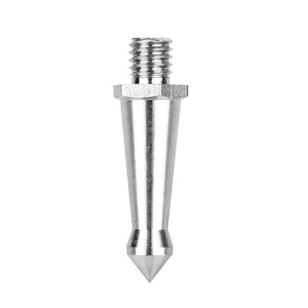 "Acouto Stainless Steel 3/8" Screw Adapter Foot Spike for TR Monopods - Camera Accessory Replacement"