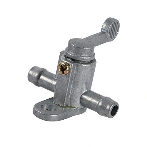 Acxico 1Pcs 5/16 In-Line Straight Fuel Gas Shut Off Valve for Motorcycle ATV Cut Tackle