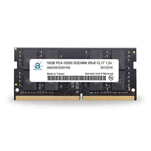 Upgrade Your HP 17 Laptop with Adamanta 16GB DDR4 2400MHz RAM - Compatible SODIMM Memory for Enhanced Performance