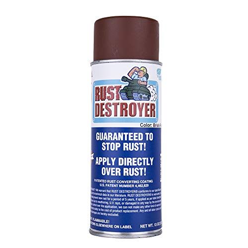 Advanced Protective Products Rust Destroyer Oil Base Red Primer Spray - 13oz Aerosol for Ultimate Rust Protection