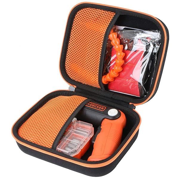 Aenllosi Hard Carrying Case for BLACK+DECKER 4V MAX Cordless Screwdriver BDCSFL20C Durable and Lightweight Storage Solution