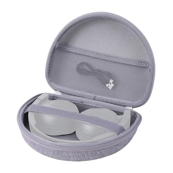 Aenllosi Hard Carrying Case for JBL Tune 500BT 510BT 710BT 660NC 760NC On-Ear Lightweight Foldable Headphones Grey