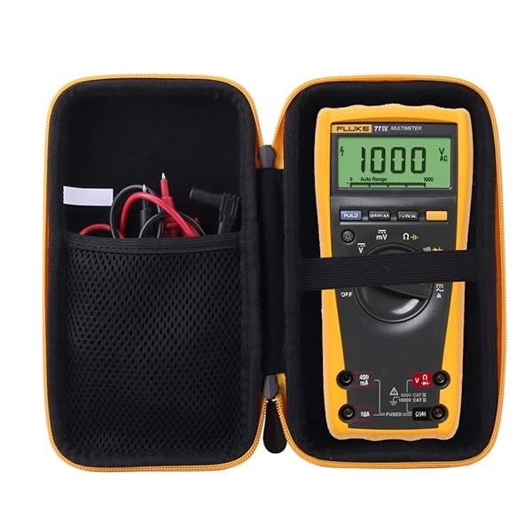 Aenllosi Hard Case for Fluke 179 ESFP and 77-IV Digital Multimeter Durable Protection and Storage Solution