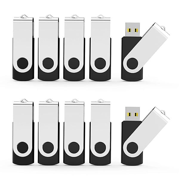 Buy Aiibe 4GB USB Flash Drive 20 Pack - Bulk USB 2.0 Thumb Drives with LED Light for Easy Storage