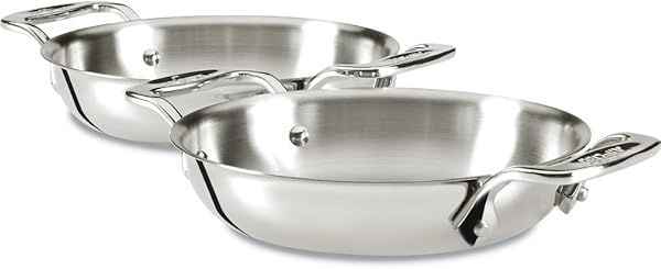 All-Clad 6-Inch Stainless Steel Gratin Pans: Premium Cookware for Perfect Dishes