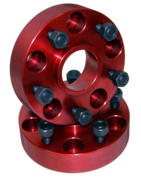 "Alloy USA 1.5" Wheel Spacer Kit for Jeep Wrangler JK (2007-2018) | 5x5 Bolt Pattern | Enhance Stability & Style"