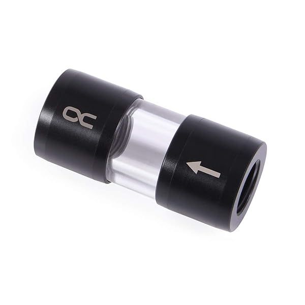 Alphacool Eiszapfen G1/4 Inline Filter Plexi Acetal High Performance Cooling Solution