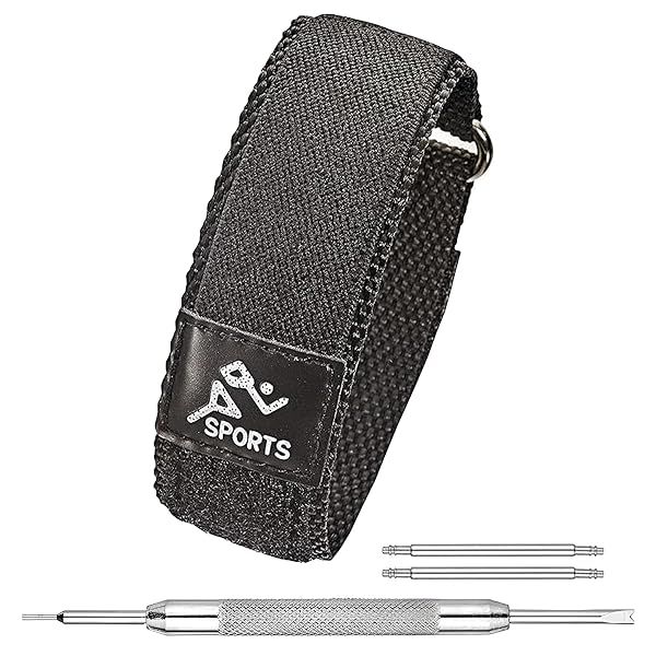 Alpine Sporty Nylon Watch Band Waterproof Velcro Quick Release Adjustable Lightweight 22mm Replacement Straps for Men Compatible with Watches