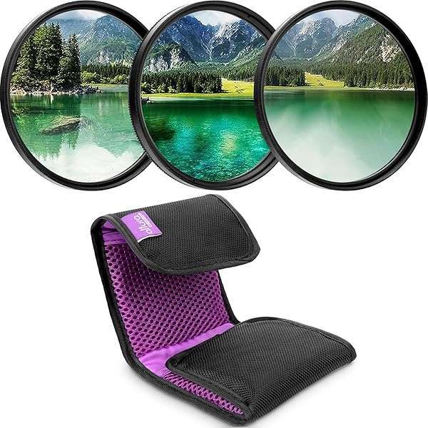 Altura Photo 52mm Lens Filter Kit: UV, CPL & ND Filters with Case for Enhanced Photography