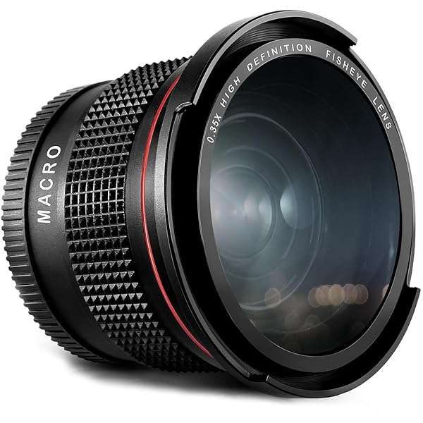 Altura Photo 58MM Fisheye Wide Angle Lens for Canon DSLR: Perfect for EOS Rebel 70D, 80D, T7i & More