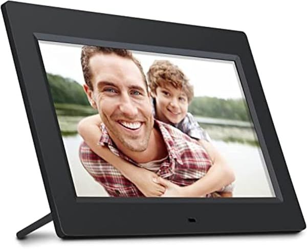 "Aluratek 10" LCD Digital Photo Frame (ADMPF310F) - 4GB Memory, USB & SD Support - Perfect for Displaying Your Memories"