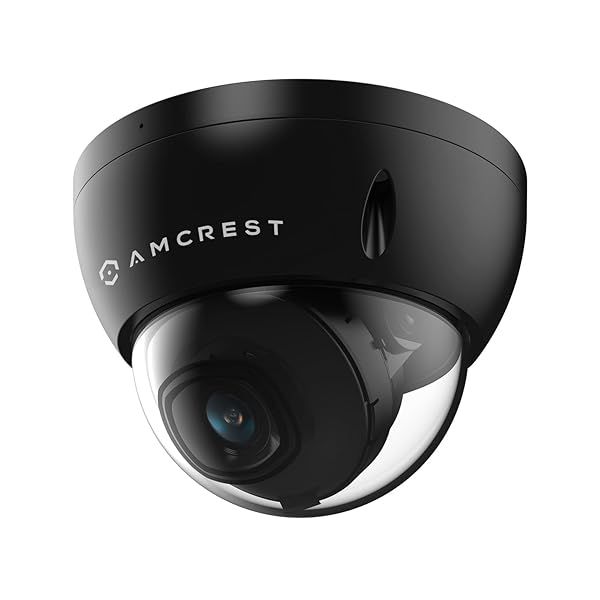 Amcrest UltraHD 4K Dome POE IP Camera: 8MP, Night Vision, Weatherproof, 256GB Storage - Best Security Solution