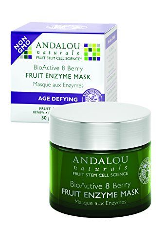 Revitalize Your Skin with Andalou Naturals Bioactive 8 Berry Fruit Enzyme Mask - 1.7 oz for Radiant Glow