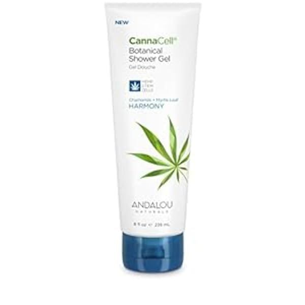 Buy Andalou Naturals CannaCell Shower Gel Harmony 8oz - Nourishing & Eco-Friendly Cleanser