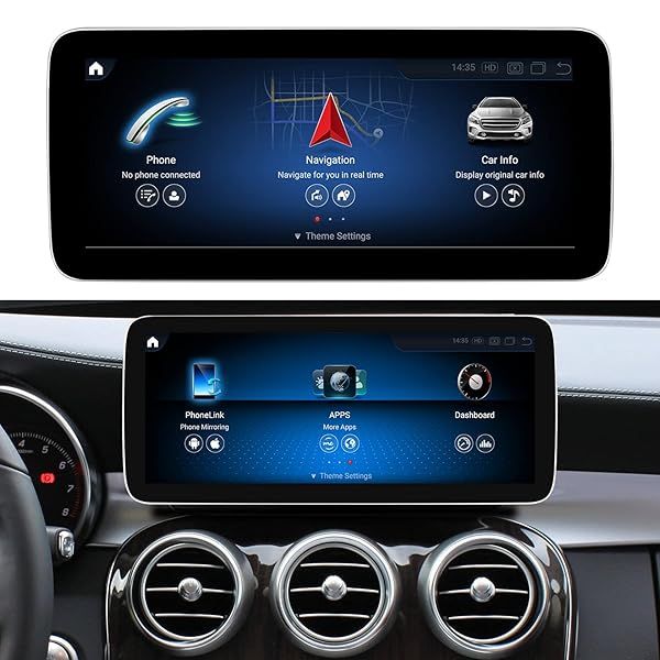 "Upgrade Your Mercedes Benz with 10.25" HD Android Display Monitor & GPS Navigation (C-Class 2014-2018)"