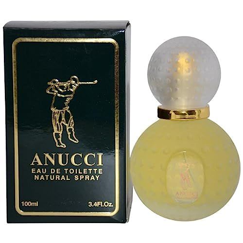 Anucci Eau de Toilette Spray for Men - 3.4 oz | Long-Lasting Fragrance for Him