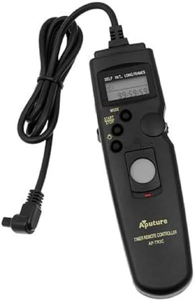 Buy Aputure Remote Shutter Release Timer for Canon - 3C Intervalometer Replacement for RS 80-N3