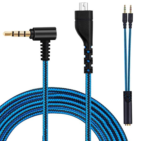 Asobilor Arctis 3 Audio Cable Cord Replacement for SteelSeries Arctis 7, Arctis 5, Arctis Prime, Arctis Pro Wireless, Arctis Pro Gaming Headset with