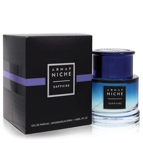 Armaf Niche Sapphire Unisex Eau de Parfum Spray 3 oz - Luxurious Fragrance for All