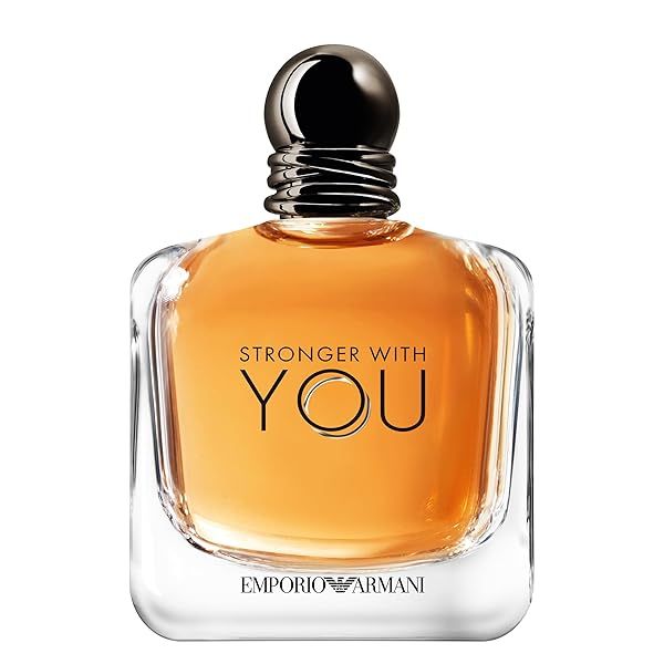 Armani Beauty Stronger With You Eau de Toilette - Warm Spicy Men's Cologne with Chestnut & Vanilla - 5.1 Fl Oz
