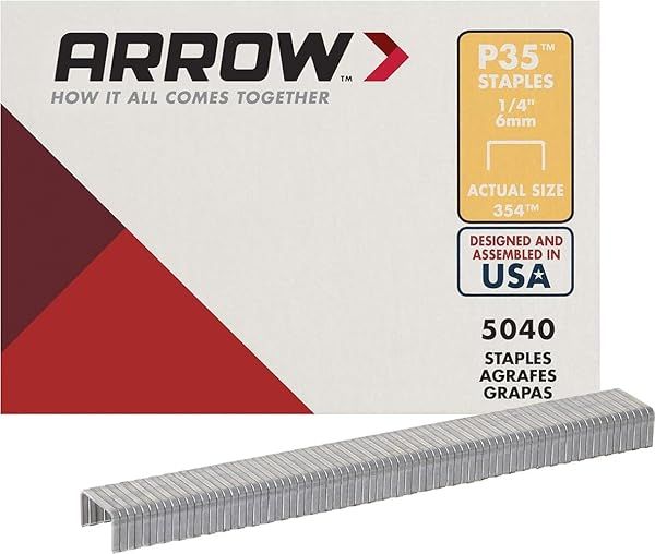 "Buy Arrow Fastener 354 1/4" P35 Staples - Durable, Reliable & Perfect for Your Projects"