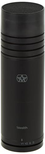 Buy Aston Microphones Stealth: Premium Broadcast Quality Cardioid Condenser Mic for Studio & Live Use
