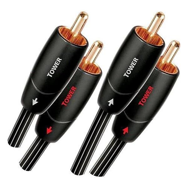 AudioQuest 0.6M Tower RCA-RCA Cable: High-Quality Audio Connection for Superior Sound