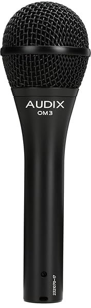 Audix OM-3 Hypercardioid Dynamic Vocal Microphone Review & Features | Best for Live Performance