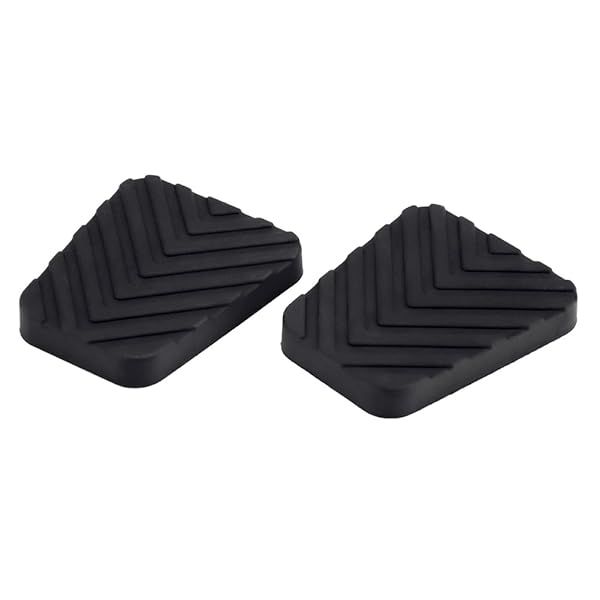 Auto Brake Clutch Pedal Pad 2PCS - Rubber Covers for Hyundai Accent & Tiburon (3282536000)