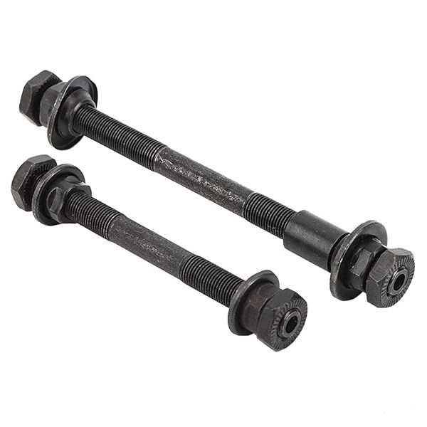 Upgrade Your Mountain Bike: 1 Pair Steel Quick Release Front & Rear Hollow Hub Axles Replacement