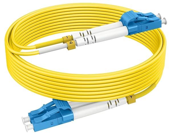 2m(6ft) OS2 LC to LC Single Mode Fiber Patch Cables, Options 7inch~1000ft, SM Singlemode Fiber Optic Cable 10G SMF LSZH Duplex 9 125?m OD 2.0mm