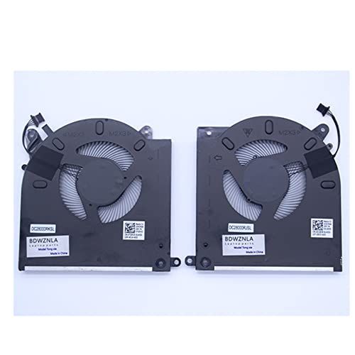 BDWZNLA CPU & GPU Cooling Fan for Dell Alienware RTX3080 M15 R3/R4 - 12V Replacement Fan