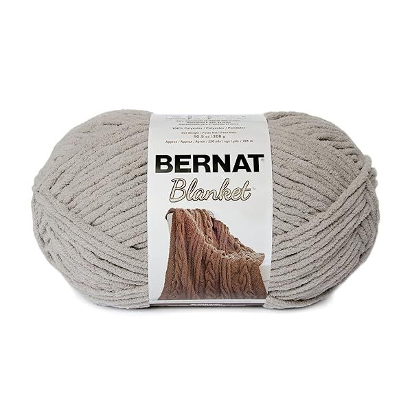 Bernat Blanket BB in Pale Gray: Soft, Cozy Yarn for Your Next Project
