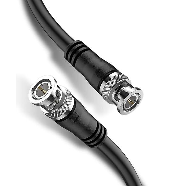 Buy BIFALE 50ft 3G HD-SDI Cable - Heavy Duty BNC to BNC 75 Ohm for 1080P CCTV Video Security Systems