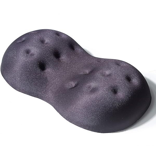 BRILA Deluxe Ergonomic Mouse Wrist Rest Guard Soft Memory Foam Cushion Pad for Computer Laptop Office Work and Gaming