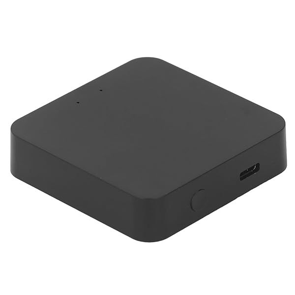 BT Hub Smart Multi Mode Gateway for Tuya App Remote Voice Control Black Door Lock Compatible with Home Automation