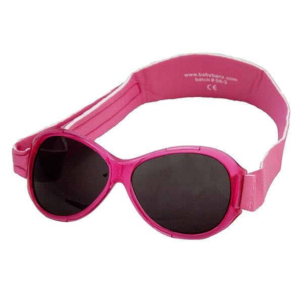 Shop Baby Banz Sunglasses for Girls - Stylish Black & Pink Options in Small Size