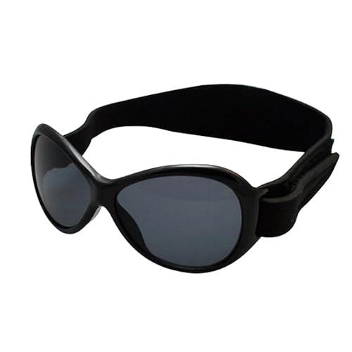 Shop Baby Banz Retro Banz for Baby Girls - Stylish Midnight Black Sunglasses