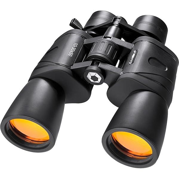 Barska Gladiator 10-30x50 Zoom Binoculars: Perfect for Stargazing, Birding, Hiking & Camping Adventures